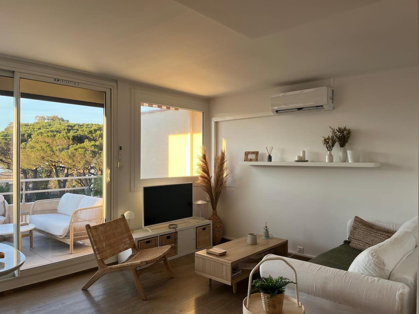 Terrasse Vue Mer - Appartement 6 Pers, 3 Chambres Et Parking A St Tropez Saint Tropez Bagian luar foto