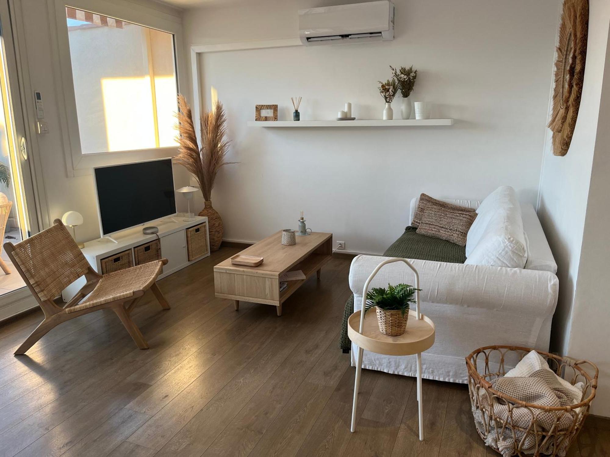 Terrasse Vue Mer - Appartement 6 Pers, 3 Chambres Et Parking A St Tropez Saint Tropez Bagian luar foto